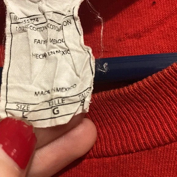 Washington Nationals Shirt Size L - Picture 4 of 6